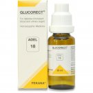 ADEL 18 Drops 20ml (Pack of 2) GLUCORECT Adel Pekana Homeopathic OTC Medicine