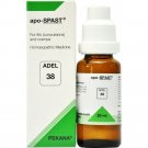 ADEL 38 Drops 20ml (Pack of 2) apo-SPAST Adel Pekana Homeopathic OTC Medicine