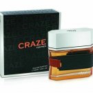 Armaf Craze for Men Eau De Parfum 3.4 Oz 100 Ml Spray Free Shipping