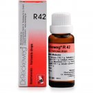 Dr. Reckeweg R42 Drops 22ml (Pack of 2) Homeopathic OTC Medicine