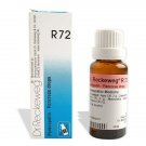 Dr. Reckeweg R72 Drops 22ml (Pack of 2) Homeopathic OTC Medicine