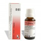 Dr. Reckeweg R81 Drops 22ml (Pack of 2) Homeopathic OTC Medicine