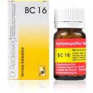 2 x Dr. Reckeweg Bio-Combination 16 (BC 16) Tablets 20g Homeopathic OTC Medicine