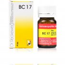 2 x Dr. Reckeweg Bio-Combination 17 (BC 17) Tablets 20g Homeopathic OTC Medicine