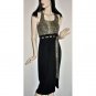Sultry 70s Leopard Print Party Dress Cutaway Shoulders - Size 6