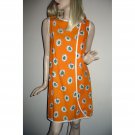 Authentic Vintage 1960s Three Armhole Wrap Around Mod Mini Dress S/M Authentic Vintage 1960s Three Armhole Wrap Around Mod Mini Dress S/M