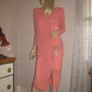 Peach Chiffon Wedding Guest Party Dress Mother of the Bride Tag Size 8