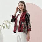 Saba - Red Blazer Women's/ Outer Batik Women's