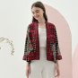 Saba - Red Blazer Women's/ Outer Batik Women's