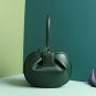 Popular Design Genuine Leather Women Handbag Dumpling Shape Tote Bags