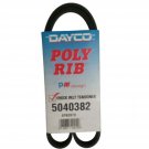 5040382 Dayco Serpentine Belt POLY RIB