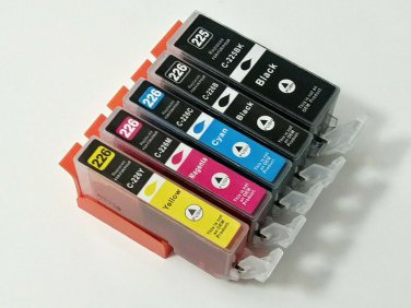 Premium Ink Cartridges C-225BK C-226B C-226C C-226Y C-226M