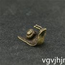 Brass tea pet decoration snail pure copper table decoration