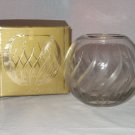 Colony Glass Flame Edition Handmade Rose Bowl