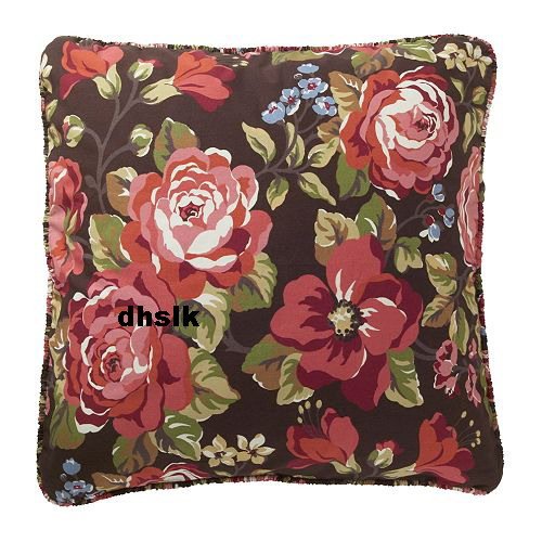 IKEA Floral ARDEN ROS Vintage Roses Pillow Cover Sham EURO New