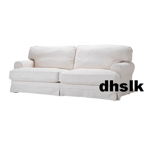 IKEA Ekeskog Sofa Bed Sofabed COVER Hedene NATURAL Beige OffWhite