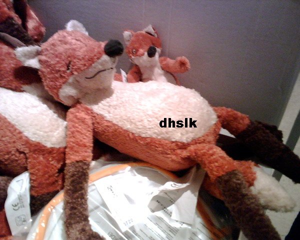 ikea fox toy