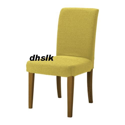 HTF IKEA HENRIKSDAL Chair SLIPCOVER Cover MYRBY YELLOW Discontinued New