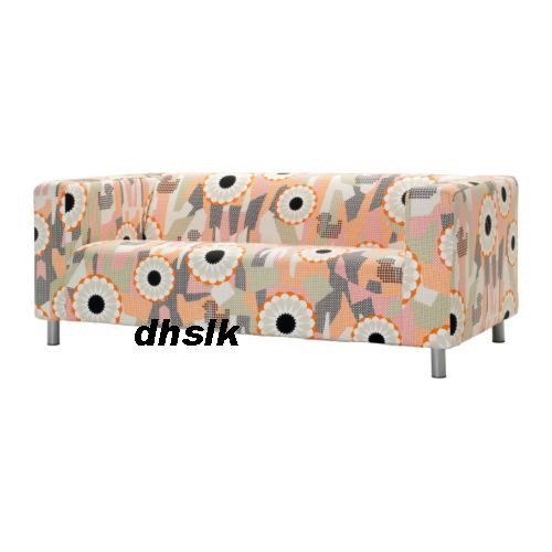 IKEA KLIPPAN Loveseat Sofa SLIPCOVER Cover ANKARSVIK Mod RETRO Orange