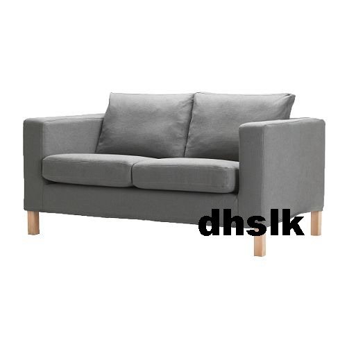 IKEA Karlanda Sofa Bed SLIPCOVER Cover SKANUM GRAY Grey New
