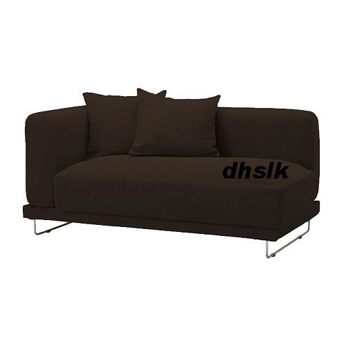 IKEA Tylosand 2 Seat 1 Arm Sofa COVER REPHULT DARK BROWN TYLÖSAND