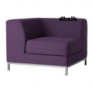 IKEA Kramfors Corner Section SLIPCOVER Cover MYRBY DARK LILAC Purple AUBERGINE Chair Unit