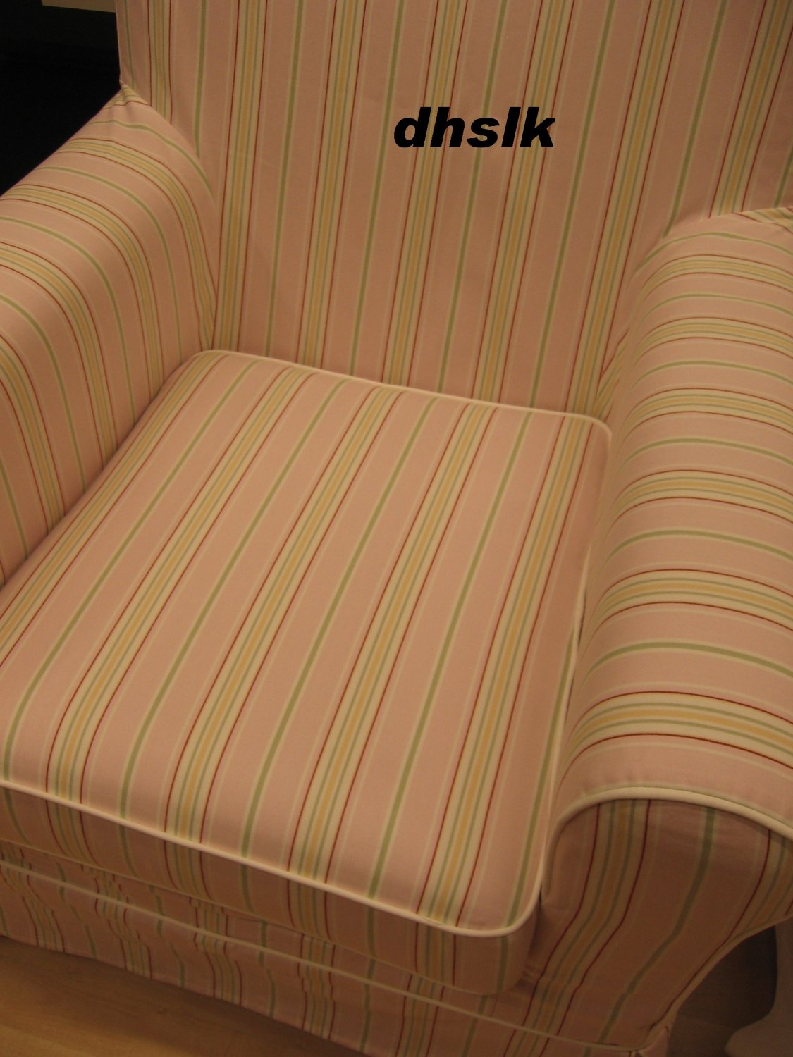 IKEA Ektorp JENNYLUND Armchair SLIPCOVER Chair Cover KAREBY PINK Candy