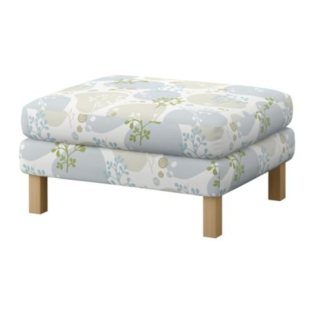 IKEA Karlstad Footstool Ottoman SLIPCOVER Cover GRONVIK Grönvik Multi