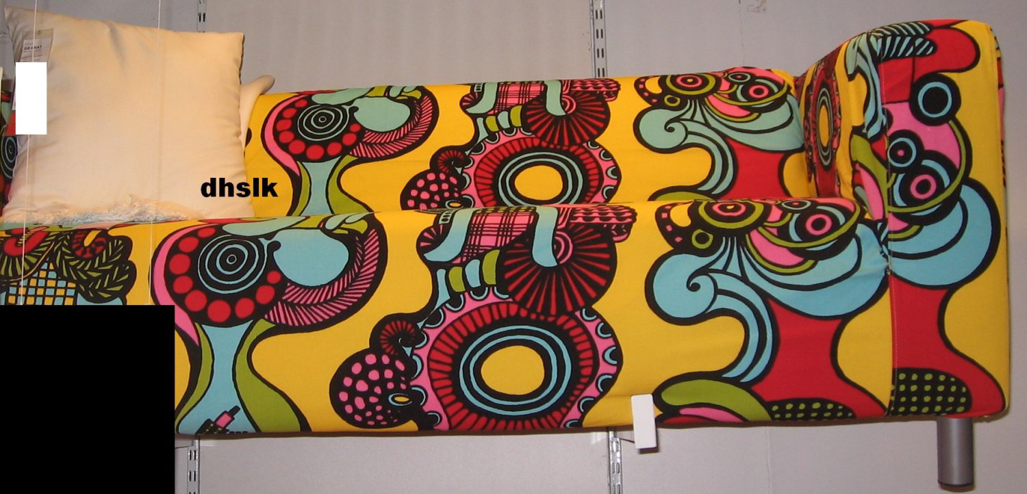 IKEA Klippan Loveseat Sofa SLIPCOVER Cover MOLLARYD Multicolor LIMITED