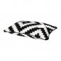 IKEA LAPPLJUNG RUTA Pillow Cover Sham ETHNIC African BLACK White Bold Graphic New