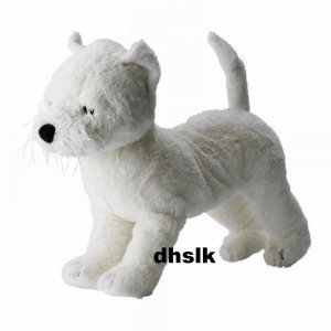 ikea dog soft toy
