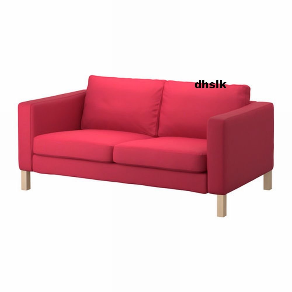 IKEA KARLSTAD 2 Seat Sofa SLIPCOVER Loveseat Cover ULLEVI ...