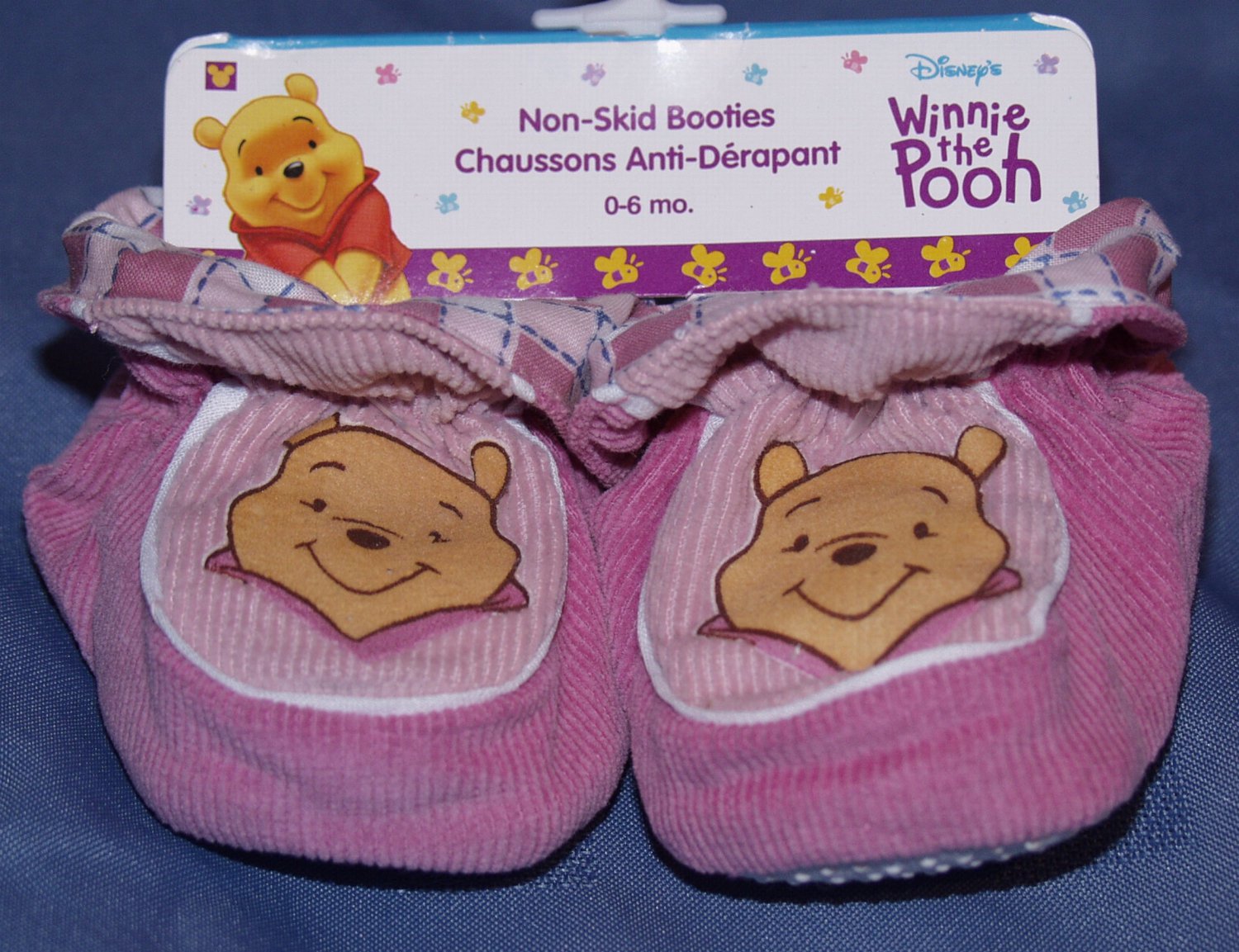 winnie the pooh baby booties