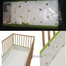 IKEA Torva Crib BUMPER PAD Garden Theme FRUIT Veg LADYBUGS Leaf RETRO Nursery