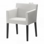 IKEA Nils Slipcover for Chair w Armrests COVER Blekinge White discontinued