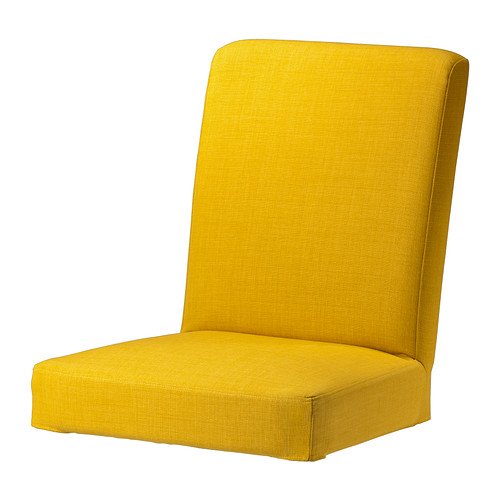 IKEA HENRIKSDAL SKIFTEBO YELLOW Chair SLIPCOVER Cover 21" 54cm