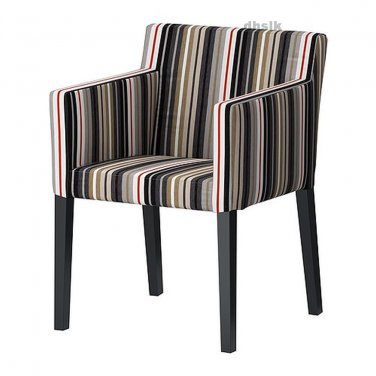 gray striped chairs