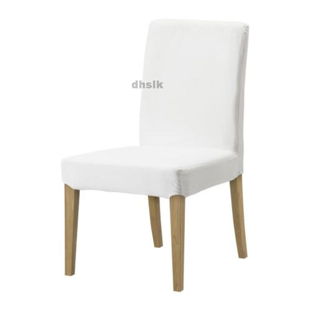 IKEA Henriksdal Chair SLIPCOVER Cover 21" 54cm GOBO WHITE New