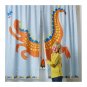 IKEA Heltokig Dragon Dinosaur CURTAINS Blue Girl Boy Children