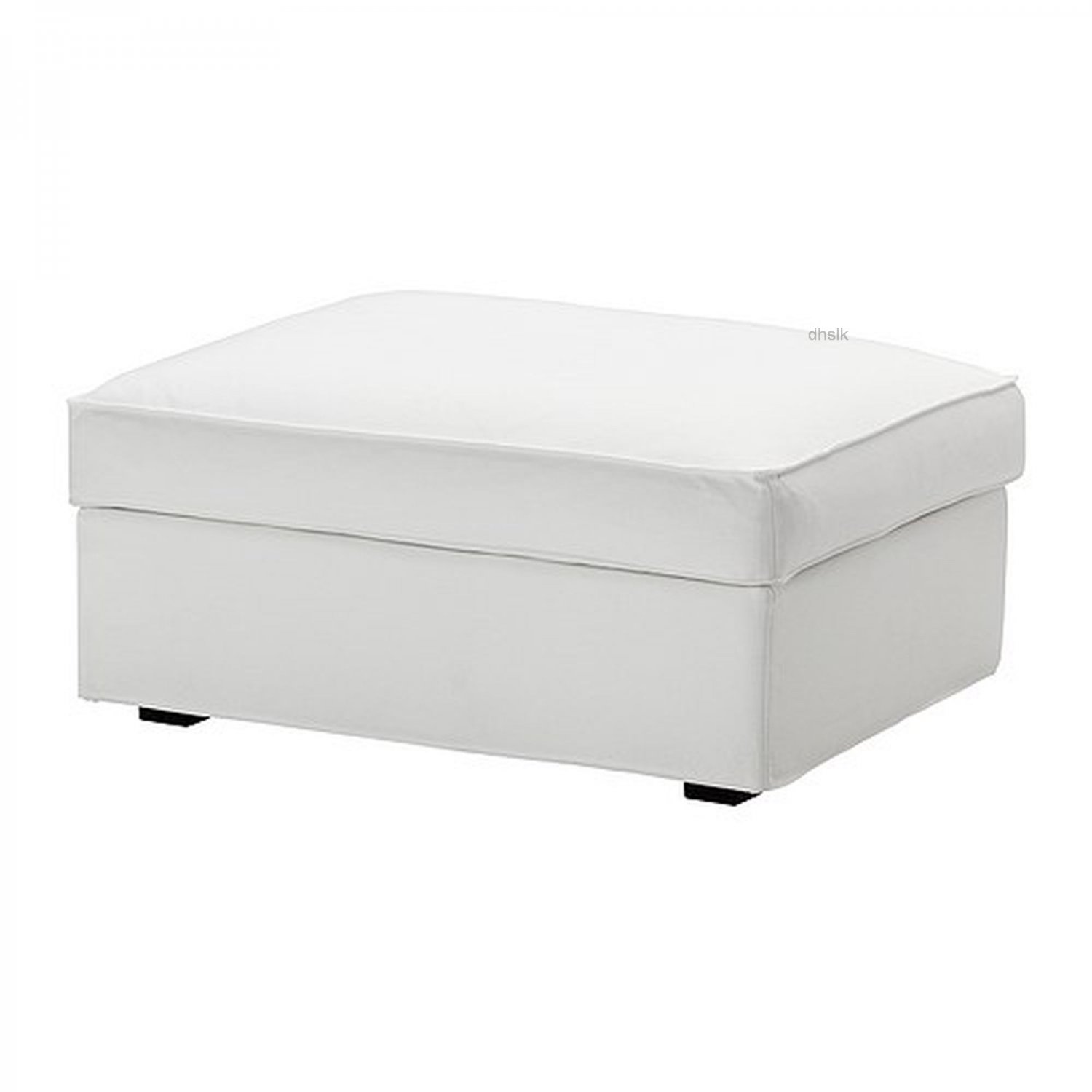 IKEA Kivik Footstool SLIPCOVER Ottoman Cover BLEKINGE ...