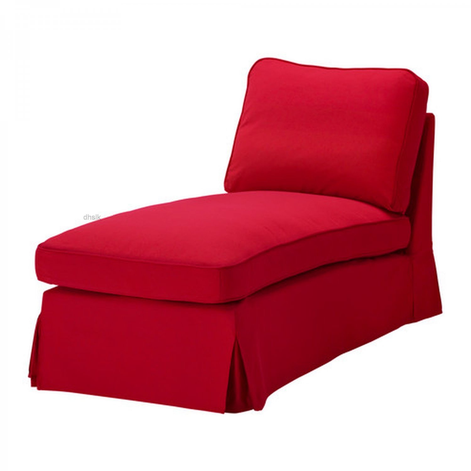 IKEA Ektorp FreeStanding Chaise COVER Slipcover IDEMO RED New