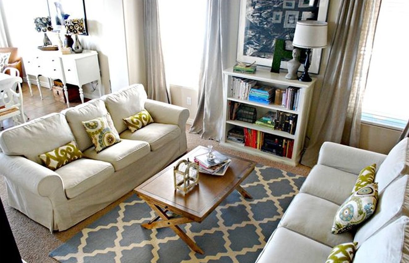 IKEA Ektorp 3 Seat Sofa AND 2 Seat Loveseat Sofa SLIPCOVER SET Covers