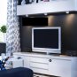 IKEA Alvine Bukett CURTAINS Drapes FLORAL Black White LEAF Last Ones