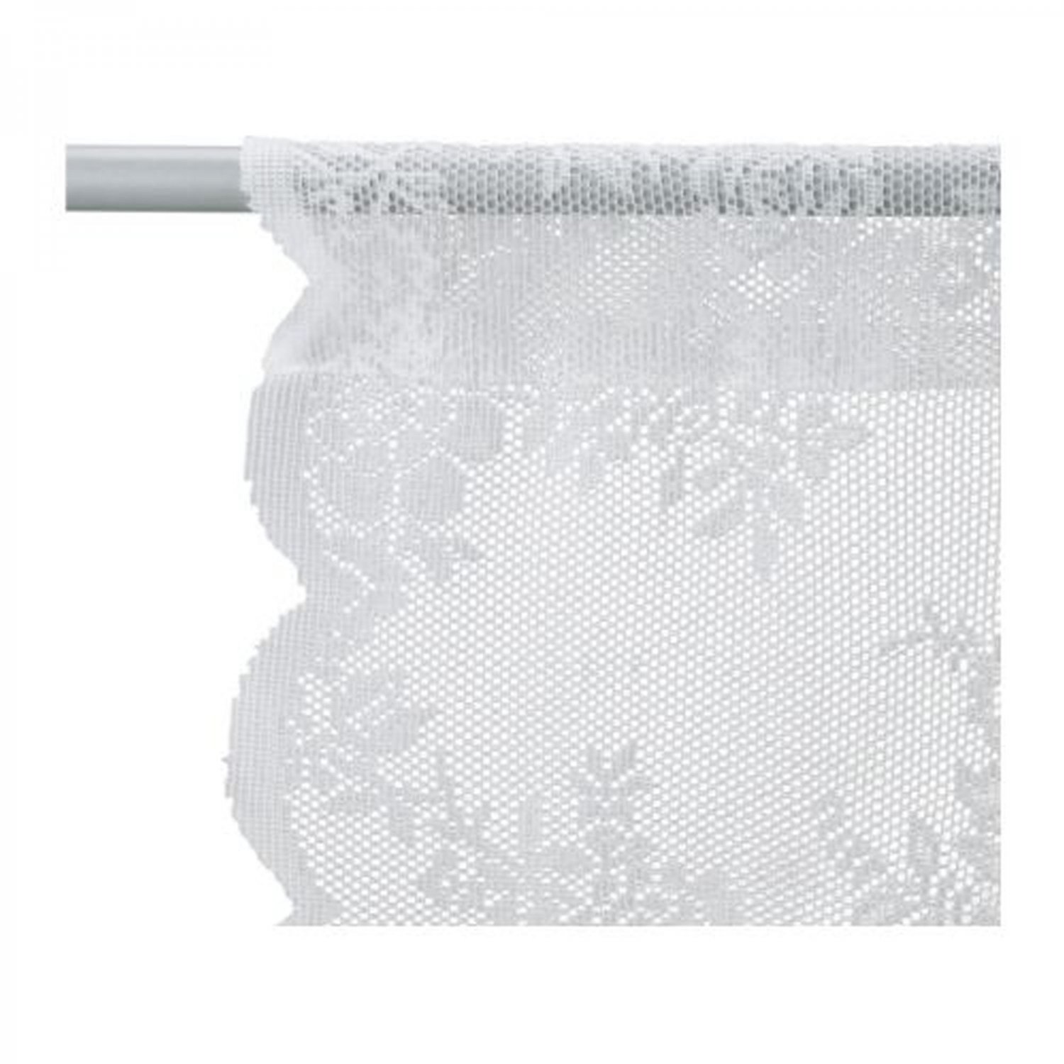 IKEA ALVINE SPETS White LACE CURTAINS Drapes Victorian Romantic