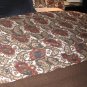 IKEA Backsota Paisley TWIN Duvet COVER and Pillowcase Set BACKSÃ傍A Single Dorm