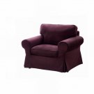 IKEA EKTORP Armchair COVER Chair Slipcover TULLINGE LILAC Purple Bezug Housse