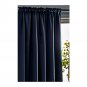 IKEA Werna CURTAINS Drapes 2 Panels DARK BLUE Block Out 98" black out