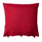 IKEA Ursula CUSHION COVER Pillow Sham RAMIE RED 26" x 26" Limited Edition Xmas