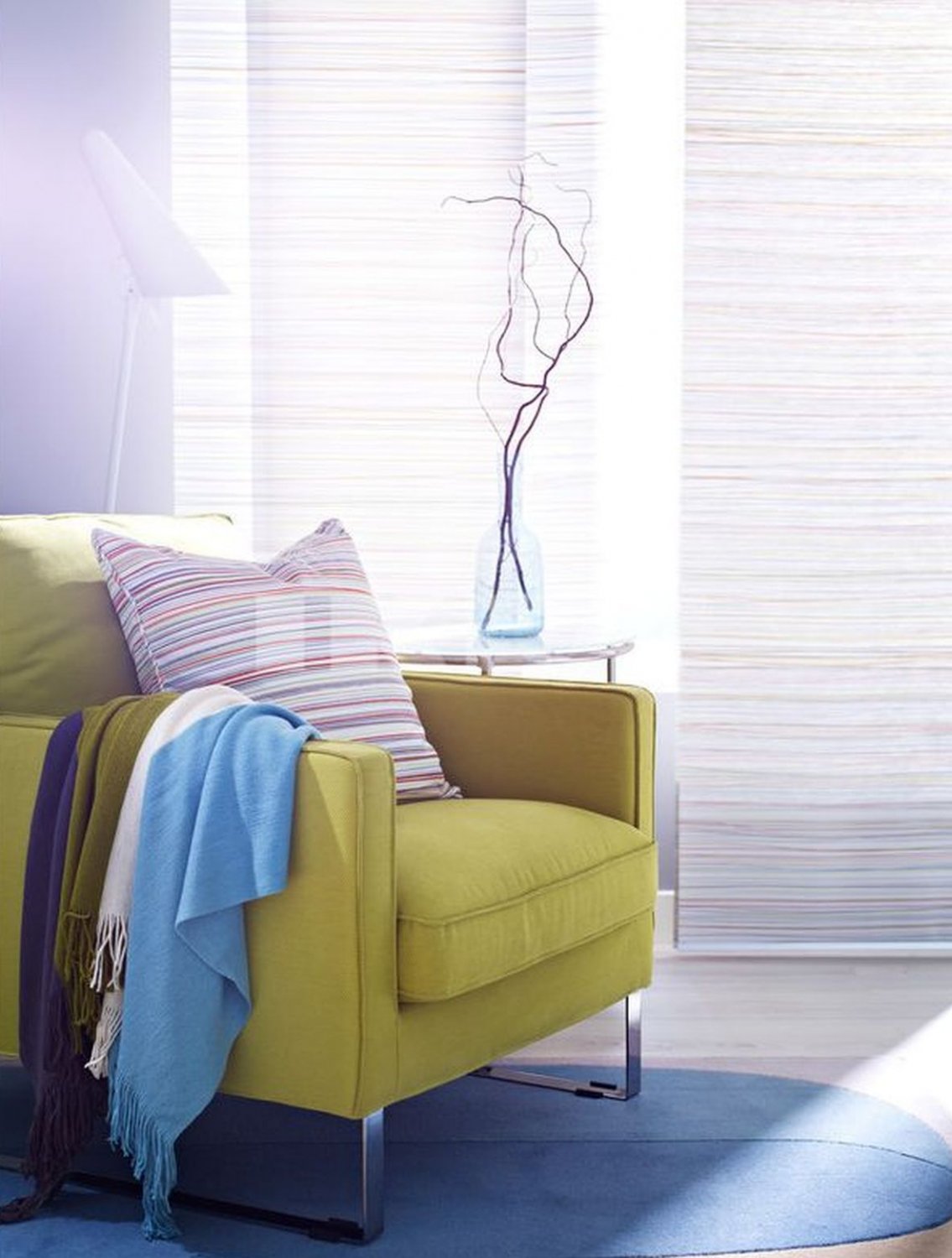 IKEA MELLBY Armchair SLIPCOVER Chair Cover DANSBY YELLOW GREEN Yellow