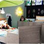 IKEA Vandring CURTAINS White Embroidered Dragonflies Butterflies Mushrooms Girl Boy Retro